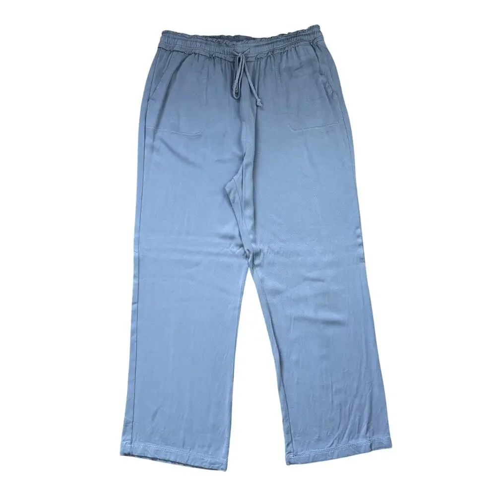 Splendid Lawson Wide leg Pants in Blue Womens Sz XL